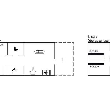 Emiliana - 500m From The Sea By Interhome 公寓 洛肯